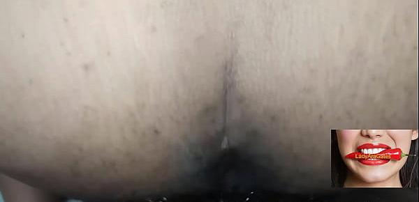  Fucking his girl in doggy style like a machine and she moans loudly